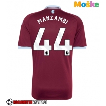 Moške Nogometnih dresov Aston Villa Johan Manzambi #44 Domači 2026-27 Kratki rokavi